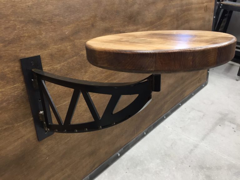Swing Out Barstool Wildwood Metalworks
